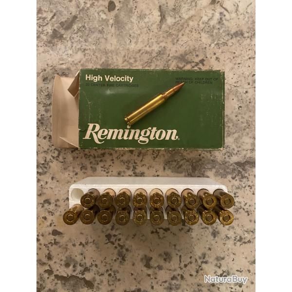 1 boite de 20 munitions calibre 6 mm Remington