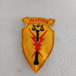 Patch arm&eacute;e us USAF POLICE JUSTITIA ORIGINAL 1