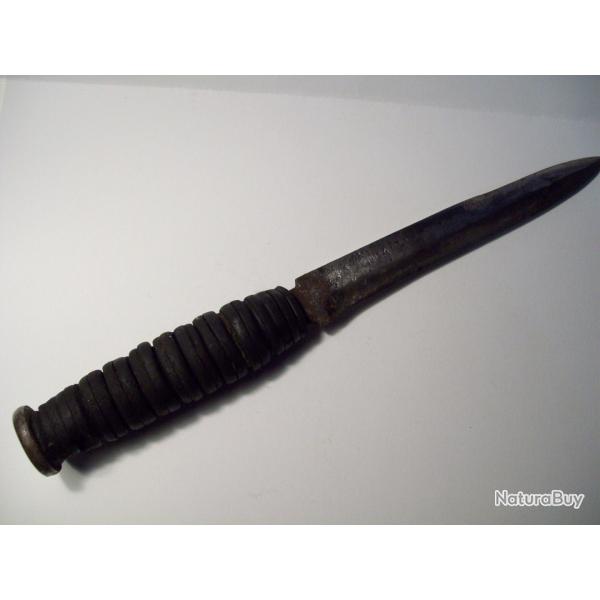 militaria ww2 couteau U.S. M3 de terrain reste de marquage UTICA