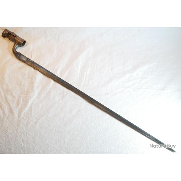 RARE Ba�onnette � douille britannique Mod�le 1871 Martini-Henry MkII Enfield ref SDC26BAI012