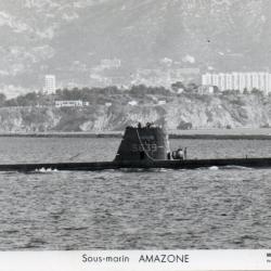 Carte postale Sous-marin Amazone S639 -N&deg;7647