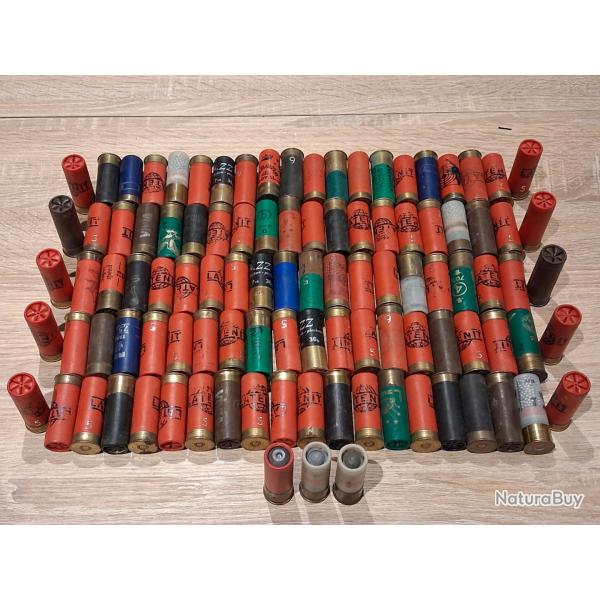 103 cartouches cal.12 "ench�re � 1�"