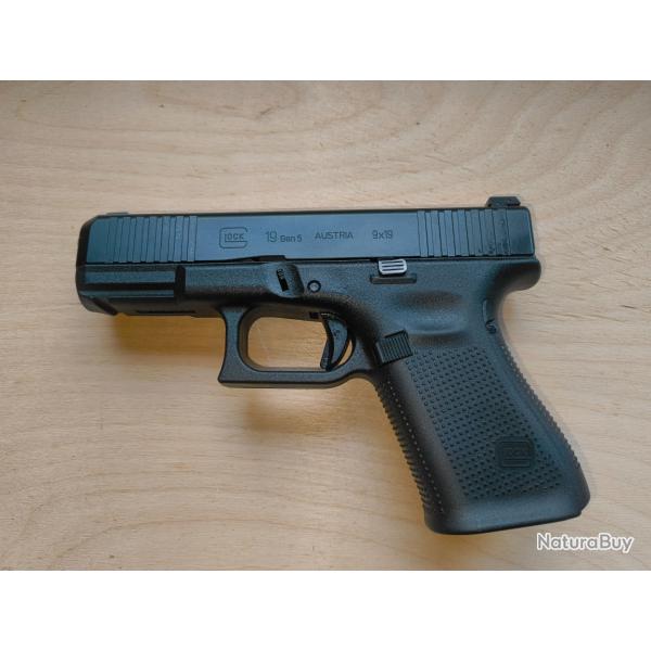 Glock 19 gen 5 Front Serration