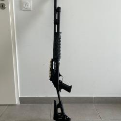 Fusil semi-automatique AKSA Arms S4 Extreme Black Cal.12/76 - Tr&egrave;s bon &eacute;tat