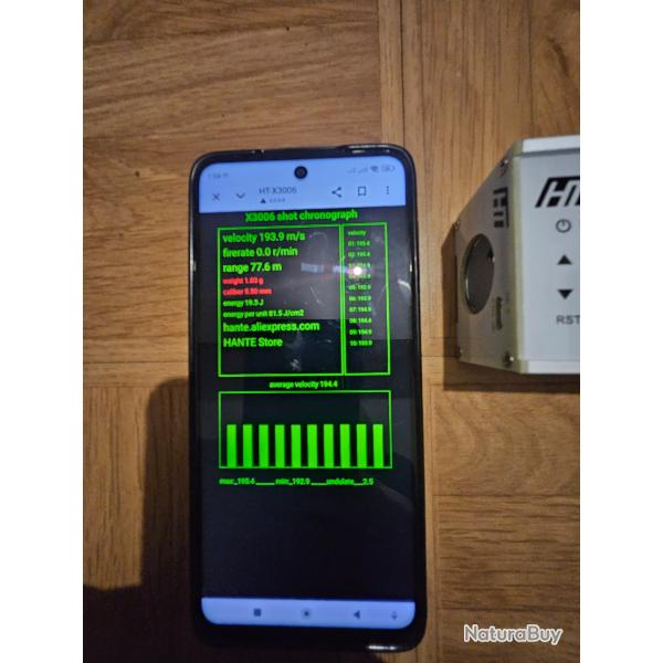 Chronographe HANTE HT-X3006 WIFI