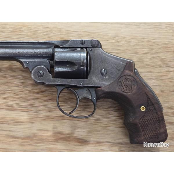Plaquettes bois noyer Smith & Wesson Safety 38 (V2)
