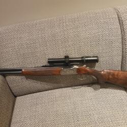 Carabine Double Express Superpos&eacute; Chapuis Orion C10 avec Lunette Schmidt & Bender 1,25-4x20