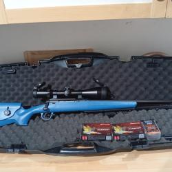 Pack aff&ucirc;t carabine savage axis 243win + lunette 3-12x56 + munitions + malette.