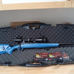 Pack aff&ucirc;t carabine savage axis 243win + lunette 3-12x56 + munitions + malette.