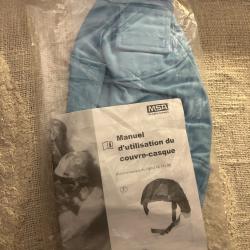 Couvre casque F&Eacute;LIN bleu ONU