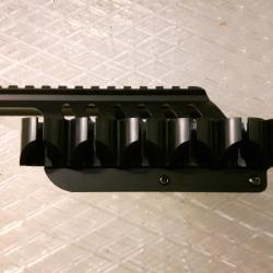 montage Rail picatinny avec porte cartouche x6 pour Regminton 870