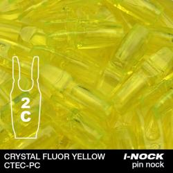 FLEX - Encoche Pin i-NOCK 2C Compound CRYSTAL FLUOR YELLOW
