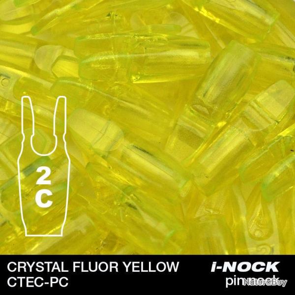 FLEX - Encoche Pin i-NOCK 2C Compound CRYSTAL FLUOR YELLOW