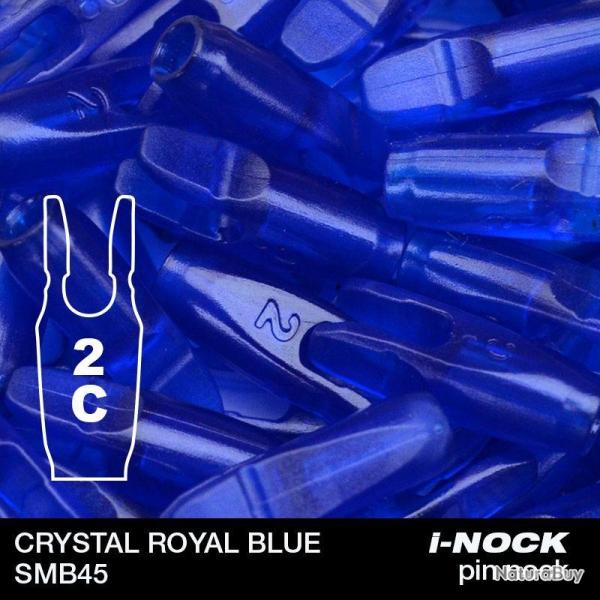 FLEX - Encoche Pin i-NOCK 2C Compound CRYSTAL ROYAL BLUE