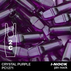 FLEX - Encoche Pin i-NOCK 2C Compound CRYSTAL PURPLE