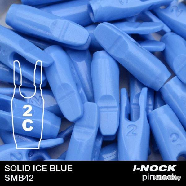 FLEX - Encoche Pin i-NOCK 2C Compound SOLID ICE BLUE