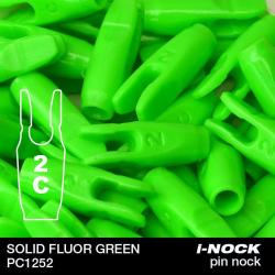 FLEX - Encoche Pin i-NOCK 2C Compound SOLID FLUOR GREEN