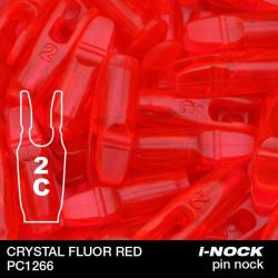 FLEX - Encoche Pin i-NOCK 2C Compound CRYSTAL FLUOR RED