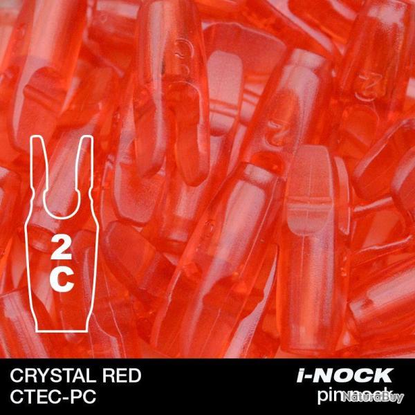 FLEX - Encoche Pin i-NOCK 2C Compound CRYSTAL RED