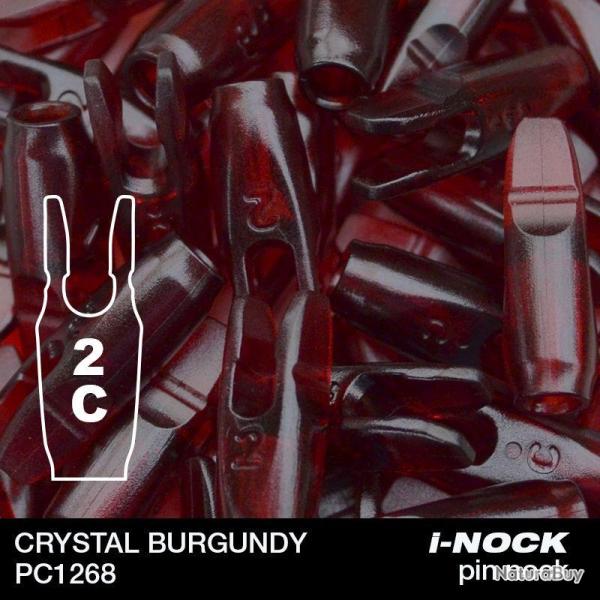 FLEX - Encoche Pin i-NOCK 2C Compound CRYSTAL BURGUNDY