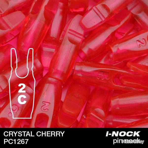 FLEX - Encoche Pin i-NOCK 2C Compound CRYSTAL CHERRY