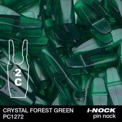 FLEX - Encoche Pin i-NOCK 2C Compound CRYSTAL FOREST GREEN