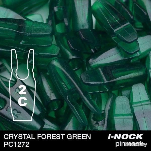 FLEX - Encoche Pin i-NOCK 2C Compound CRYSTAL FOREST GREEN