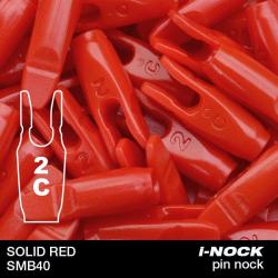 FLEX - Encoche Pin i-NOCK 2C Compound SOLID RED