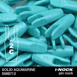 FLEX - Encoche Pin i-NOCK 2C Compound SOLID AQUAMARINE