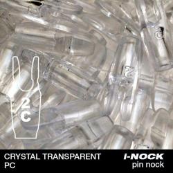 FLEX - Encoche Pin i-NOCK 2C Compound CRYSTAL TRANSPARENT