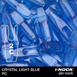 FLEX - Encoche Pin i-NOCK 2C Compound CRYSTAL LIGHT BLUE