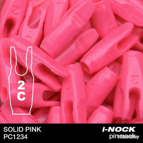 FLEX - Encoche Pin i-NOCK 2C Compound SOLID PINK
