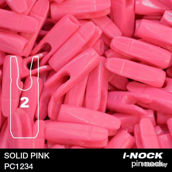 FLEX - Encoche Pin i-NOCK 2 Recurve Large SOLID PINK