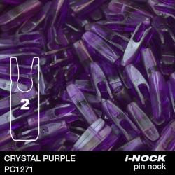 FLEX - Encoche Pin i-NOCK 2 Recurve Large CRYSTAL PURPLE