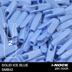 FLEX - Encoche Pin i-NOCK 2 Recurve Large SOLID ICE BLUE