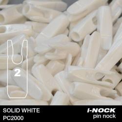 FLEX - Encoche Pin i-NOCK 2 Recurve Large SOLID WHITE