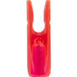 FLEX - Encoche Pin i-NOCK 2 Recurve Large CRYSTAL FLUOR RED