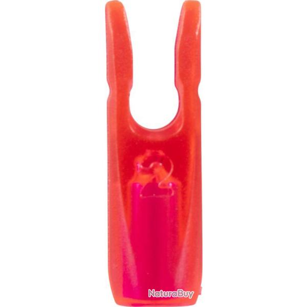 FLEX - Encoche Pin i-NOCK 2 Recurve Large CRYSTAL FLUOR RED