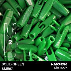 FLEX - Encoche Pin i-NOCK 2 Recurve Large SOLID GREEN