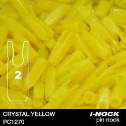 FLEX - Encoche Pin i-NOCK 2 Recurve Large CRYSTAL YELLOW