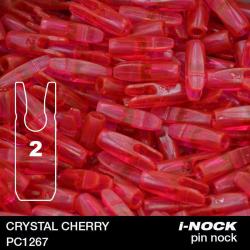 FLEX - Encoche Pin i-NOCK 2 Recurve Large CRYSTAL CHERRY