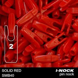 FLEX - Encoche Pin i-NOCK 2 Recurve Large SOLID RED