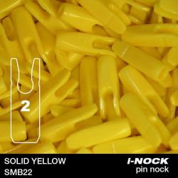 FLEX - Encoche Pin i-NOCK 2 Recurve Large SOLID YELLOW