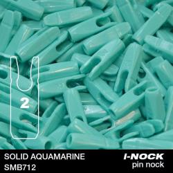 FLEX - Encoche Pin i-NOCK 2 Recurve Large SOLID AQUAMARINE