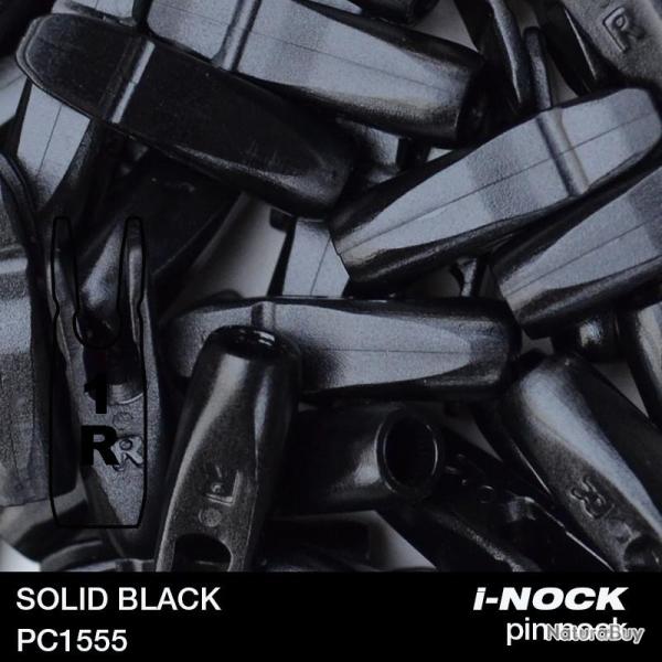 FLEX - Encoche Pin i-NOCK 1R Recurve Small SOLID BLACK