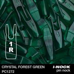 FLEX - Encoche Pin i-NOCK 1R Recurve Small CRYSTAL FOREST GREEN