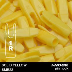 FLEX - Encoche Pin i-NOCK 1R Recurve Small SOLID YELLOW