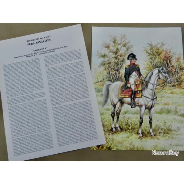 P. CONRAD - P. TROTEREAU - NAPOL�ON Ier - CHASSEURS � CHEVAL DE LA GARDE IMP�RIALE