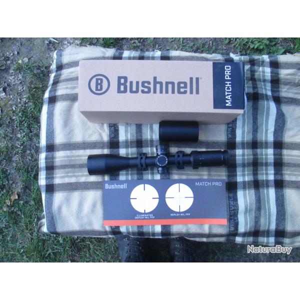 LUNETTE DE  TIR BUSHNELL MATCH PRO 6-24X50 Deploy Mil FFP