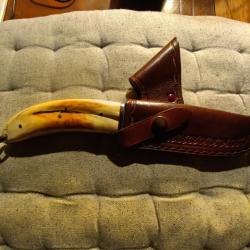 couteau bowie artisanal